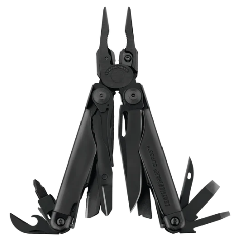 Leatherman SURGE 折叠多用途工具 (黑色)
